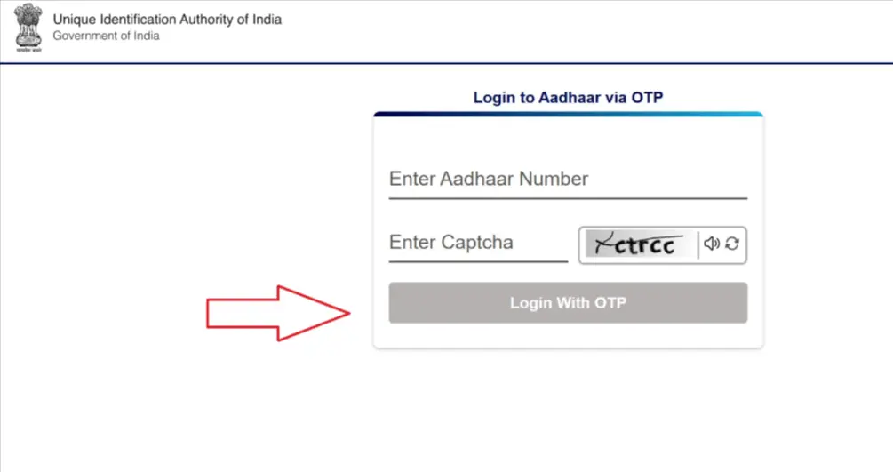 my aadhaar login, uidai login