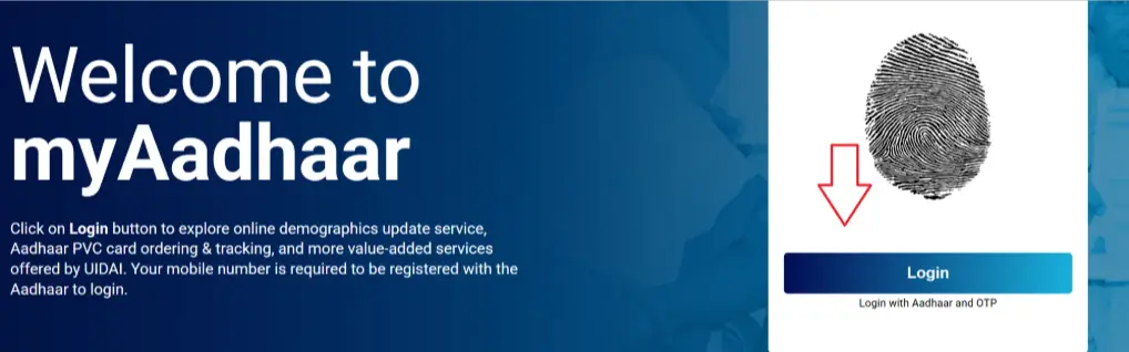 My Aadhaar UIDAI, UIDAI portal